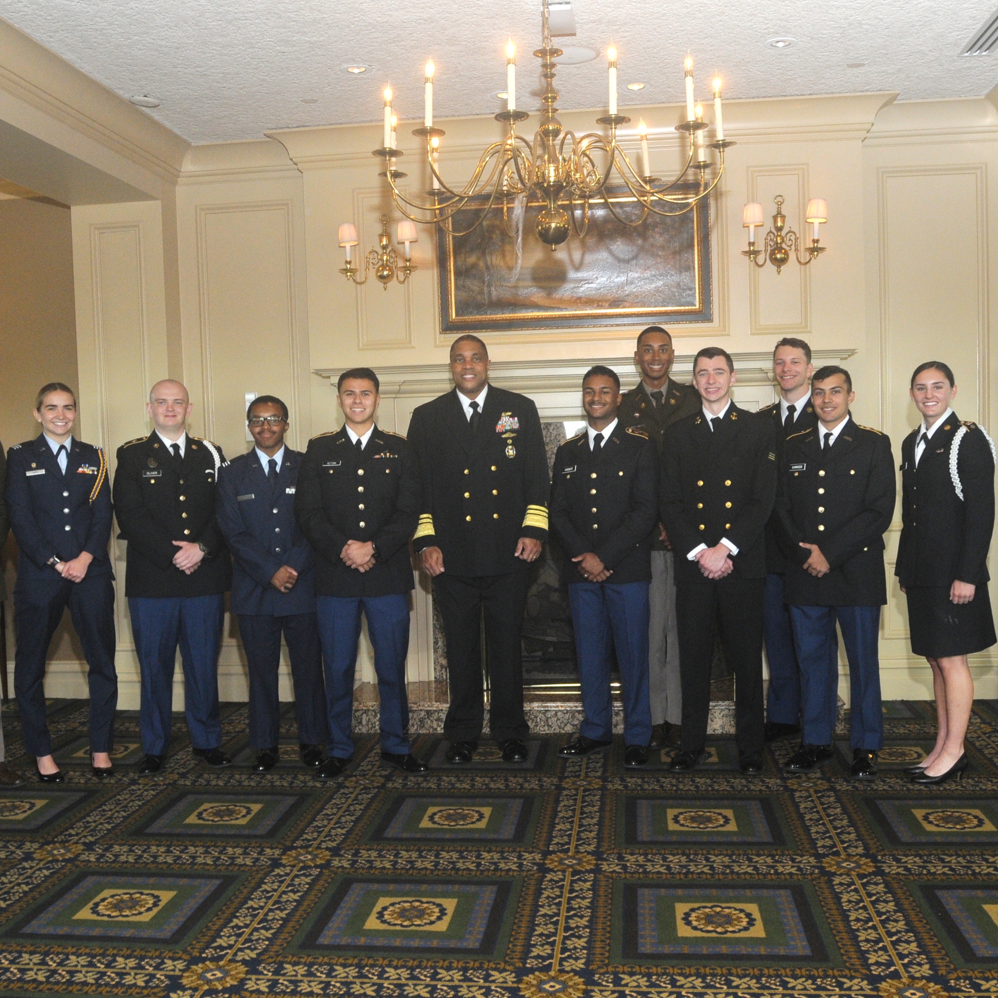 Some of the 2024 recipients of the NDIA Washington DC scholarship