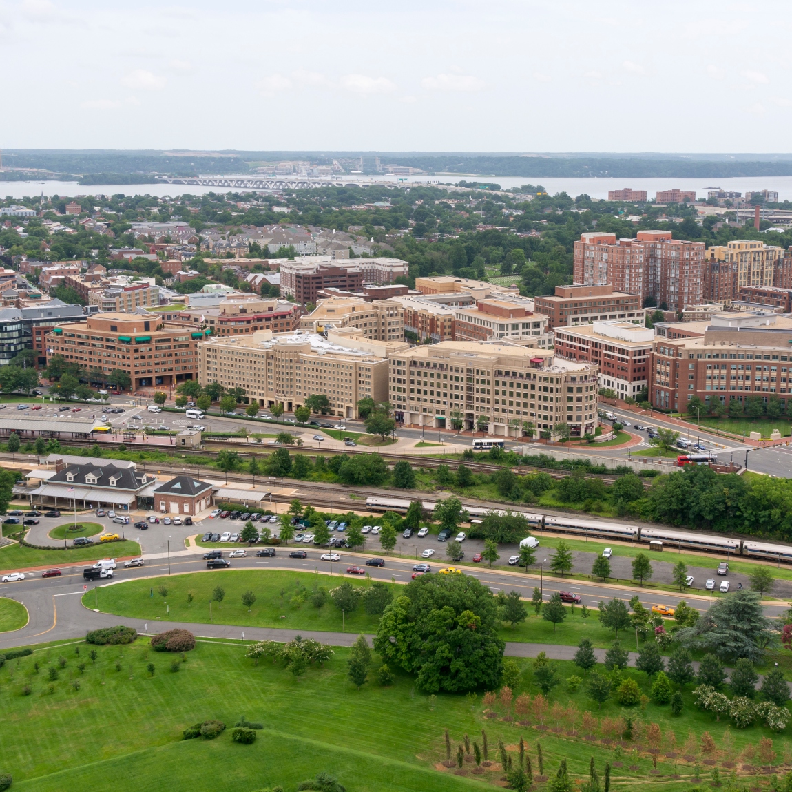 A view of Alexandria, VA