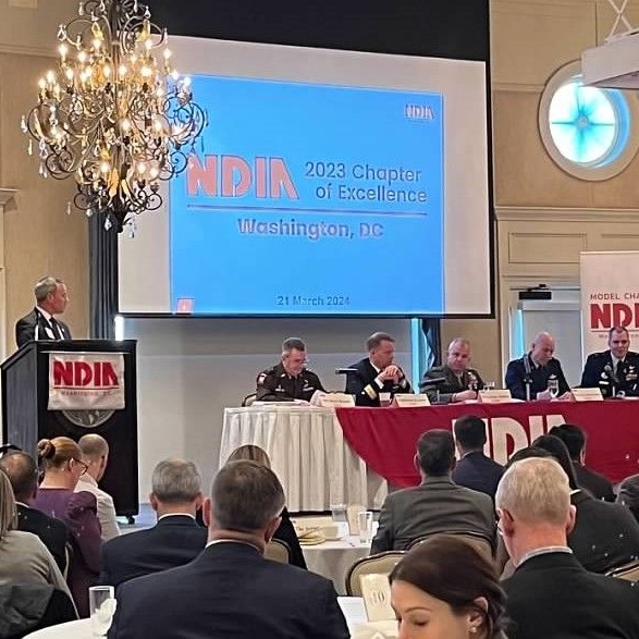 The NDIA Washington, DC chapter holds a conference