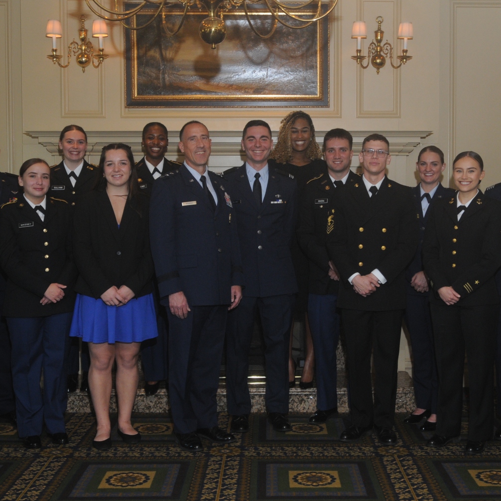 Some of the 2023 recipients of the NDIA Washington DC scholarship